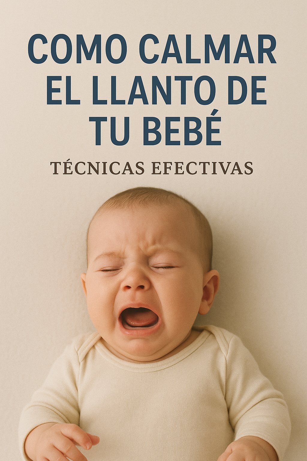 Como Calmar el Llanto de tu Bebé